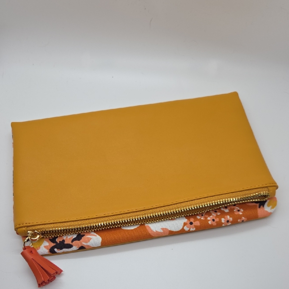 Rachel Pally Yellow and Floral Clutch